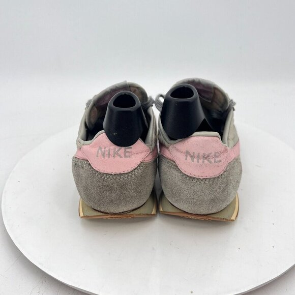 Vintage Nike Training Women Size 5 Grey Pink Suede Sneakers Made in Philippines - Picture 7 of 15